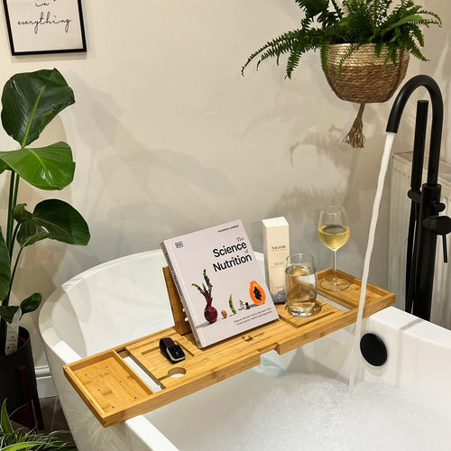 Luxury Eco - Friendly Bamboo Bath Tray - Eco Bath London