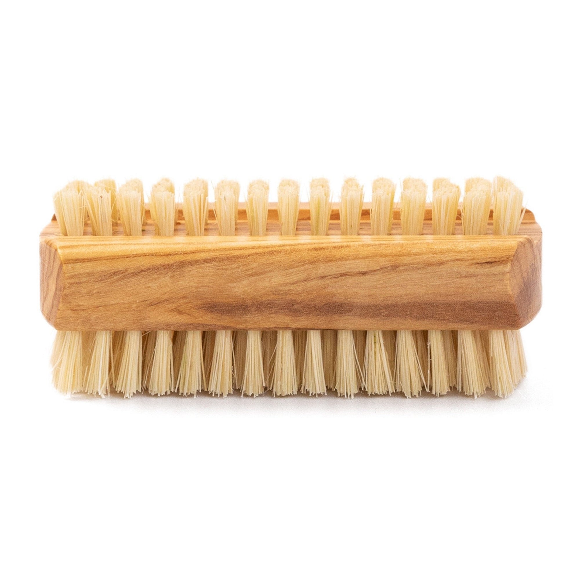 Natural Sisal Olive Wood Nail Brush - Eco Bath London