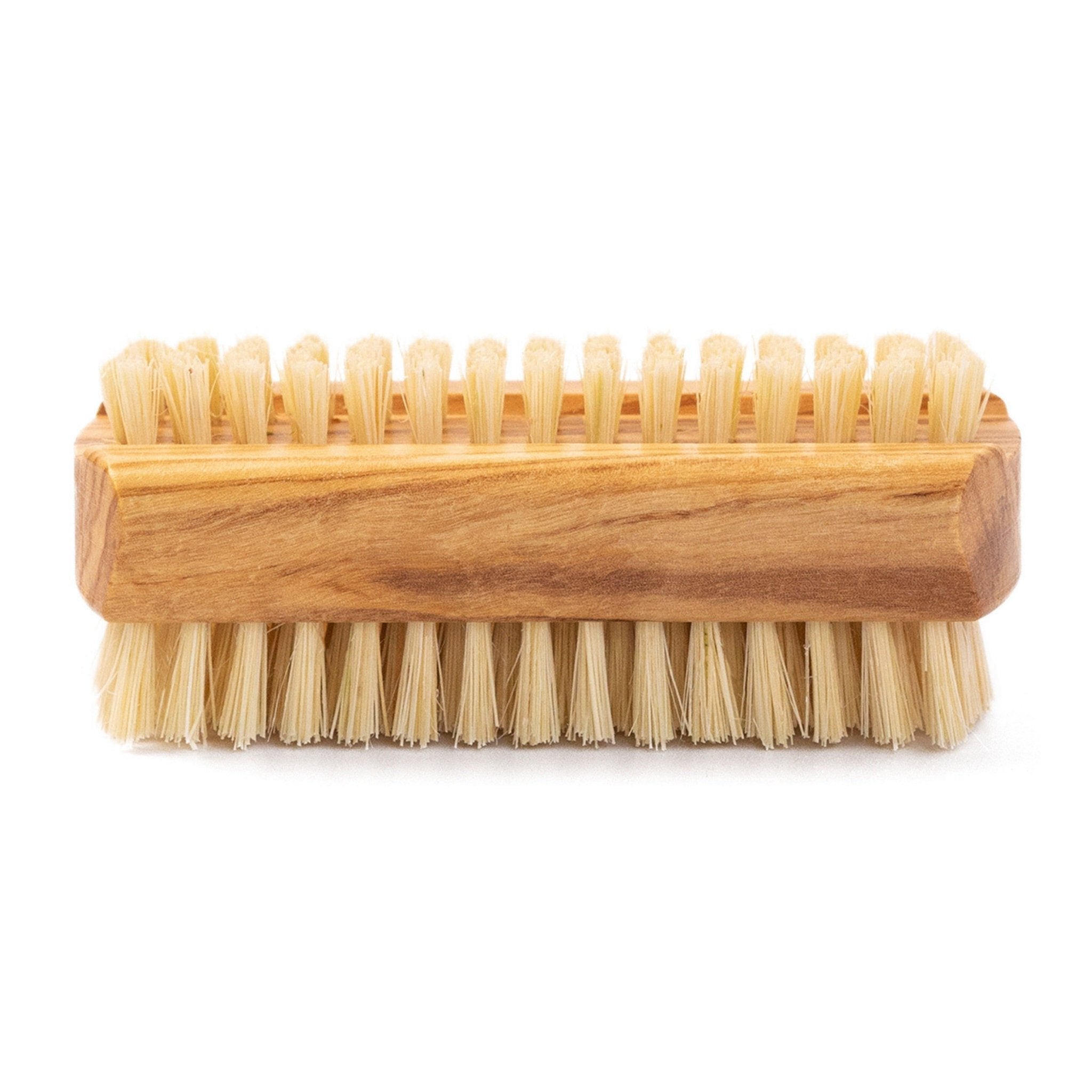 Natural Sisal Olive Wood Nail Brush - Eco Bath London