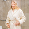 Organic Cotton Shawl Collar Bath Robe - Eco Bath London